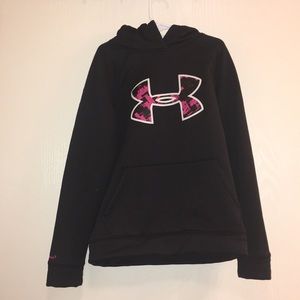 Kids fleece under armor hoodie